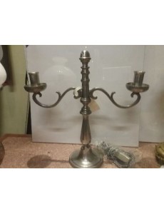 CHANDELIER ELECTRIQUE ETAIN