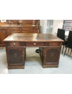 BUREAU 2 PORTES 3 TIROIRS