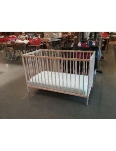 LIT CAGE BOIS + MATELAS