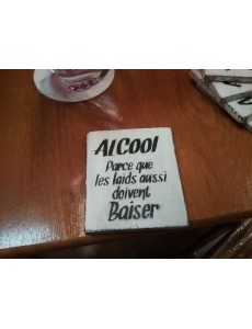 PLAQUE ALCOOL