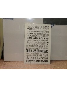 PLAQUE BOIS  60 X 40