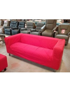 CANAPE ROUGE 2 PLACES 