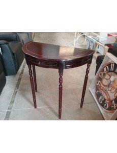 CONSOLE DEMI LUNE 1 TIROIR