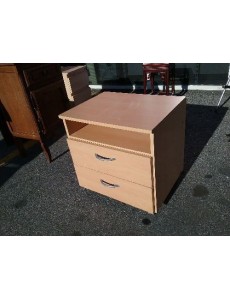 CHEVET MODERNE 2T (EN L ÉTAT)