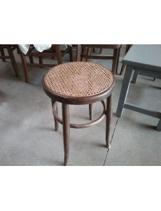 TABOURET ASSISE OSIER