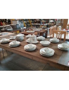 SERVICE PORCELAINE FLEURIE