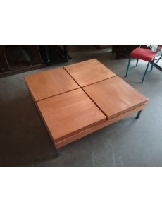 TABLE BASSE CARRÉE AMOVIBLE 