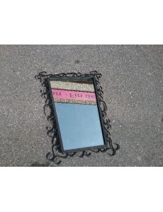 MIROIR FER FORGE