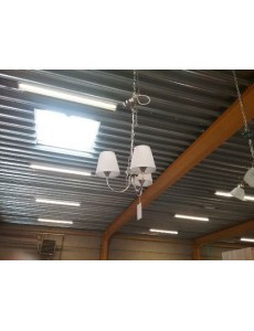 LUSTRE MODERNE 3 LAMPES