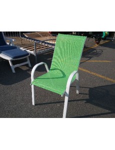 CHAISE DE JARDIN VERTE