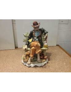 POSTURE HOMME ASSIS SUR BANC 