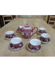 SERVICE A THÉ CHINOIS ROUGE