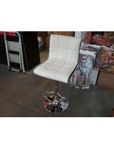 TABOURET MODERNE BLANC