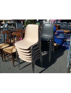 LOT 6 CHAISES PVC