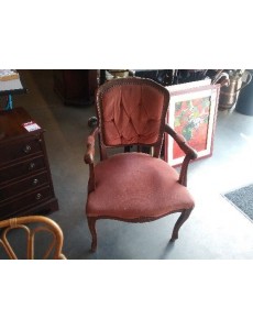 BERGÈRE TISSU BRIQUE