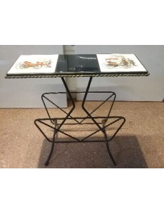 PORTE JOURNAUX FER FORGÉ