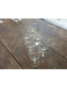 LOT DE VERRES A VIN ROUGE 