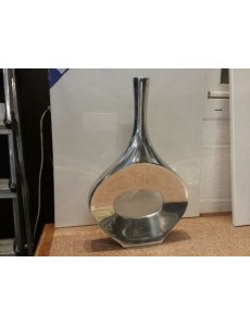VASE INOX  H=45CM