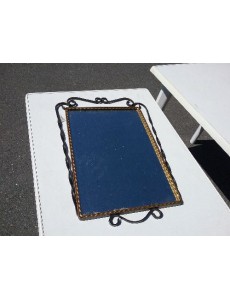 MIROIR CONTOUR FER FORGÉ