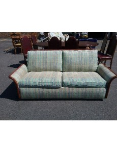 CANAPE TISSU VERT 190 CM