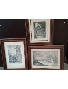 EAU FORTE "LIEGE"  BAUER