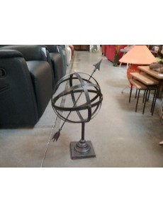 DÉCO MÉTAL BOULE + FLECHE