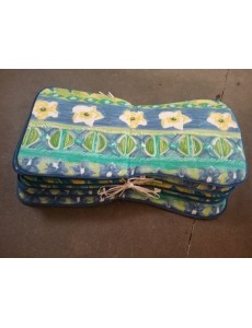 LOT 6 COUSSINS CHAISE JARDIN