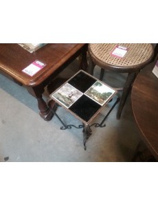 SELLETTE FER FORGÉ DESSUS...