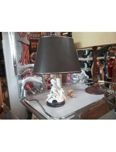 LAMPE À POSER ABAT-JOUR...