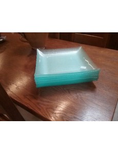 LOT ASSIETTES VERRE  GM