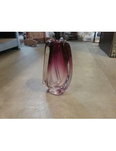 VASE CRISTAL BORDEAUX