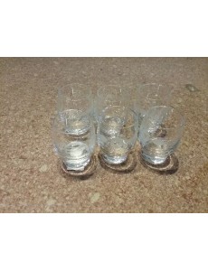 LOT DE VERRES A GOUTTE