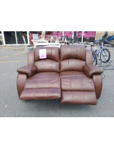 CANAPE SKAI BRUN 2 PLACES...