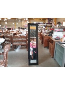 MIROIR MODERNE NOIR SUR PIED