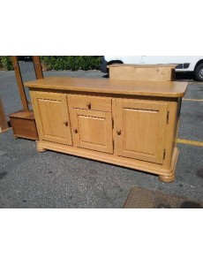 BAHUT RUSTIQUE CLAIR + MIROIR