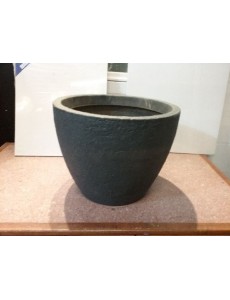 CACHE POT PVC GRIS