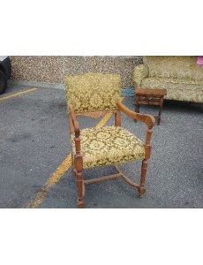 FAUTEUIL DE STYLE TISSU...