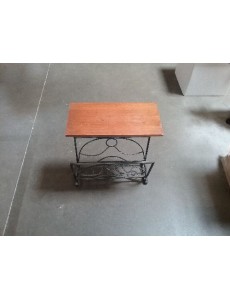 PORTE JOURNAUX FER FORGÉ 