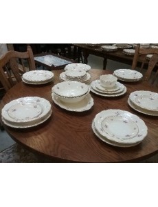 SERVICE A DINER FLEURI 