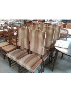 CHAISE RUSTIQUE (LOT DE  6)