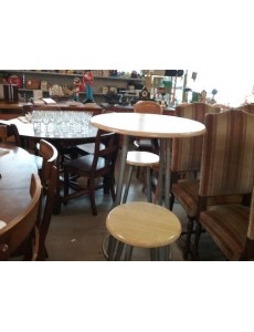 TABLE HAUTE + 2 TABOURET
