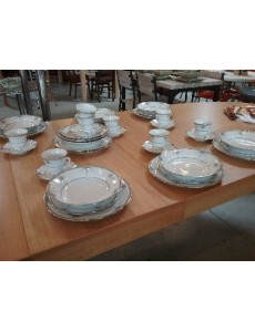 SERVICE 6 PERSONNES FLEURI