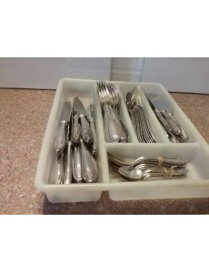 LOT DE COUVERTS ACIER...