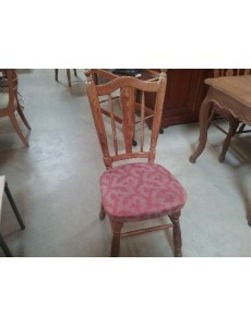 CHAISE CHENE EN L ETAT (LOT...