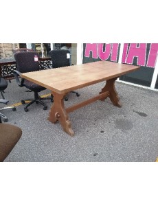 TABLE SAM CHÊNE EN L ÉTAT