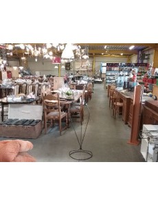 FIGURINE "DAME" MÉTAL  H...