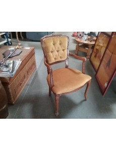 FAUTEUIL DE STYLE TISSU...