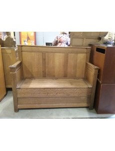 BANC COFFRE BOIS