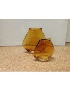 VASE FUME  LOT DE 2