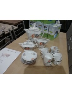 SERVICE CAFE PORCELAINE